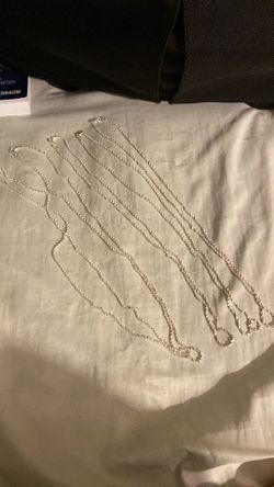 Sterling silver chain