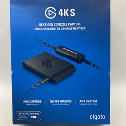 Console Capture Card 4K S Next-Gen  Elgato