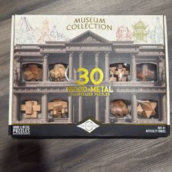 Wood & Metal Puzzle Set