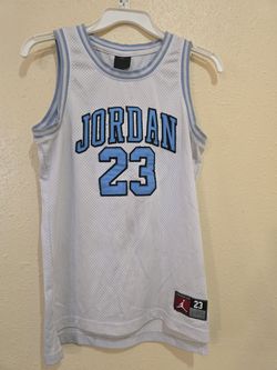 MICHAEL JORDAN JERSEY YOUTH SIZE LARGE 12-13 YEARS OLD EMBROIDERED LETTERS 
