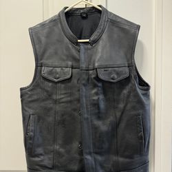 Harley Leather Vest 