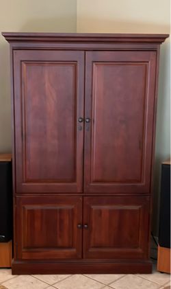 Cherry entertainment center