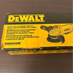 DeWalt Angle Grinder New In Box