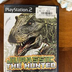 Jurassic: The Hunted - Sony PlayStation 2 PS2 - No Manual (sold As Is)