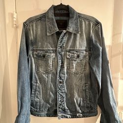 Guess Denim Jacket Men Size M