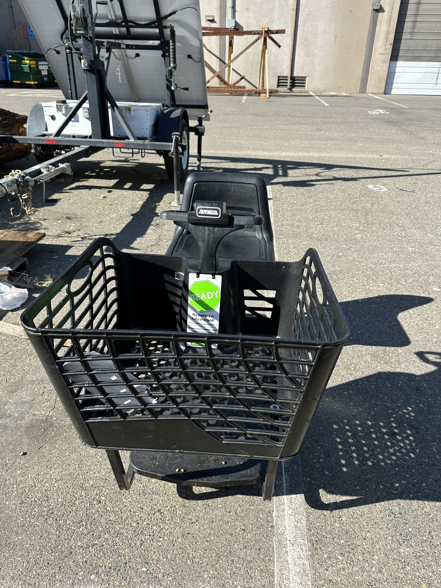 Electric Mobility Shopping Value Cart