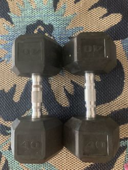 40 pound weights