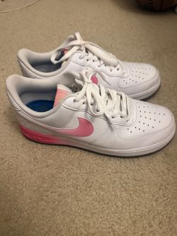 Nike Air Force 1 Low '07 PRM San Francisco Chinatown Lotus Flower mens size 10