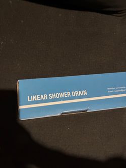 Linear Shower Drain in Box