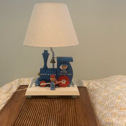 Vintage Engine No. 9 Children’s bedside lamp 