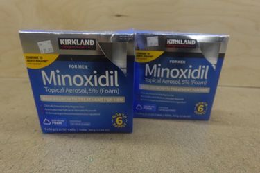 6-Count 2.11 oz Men’s Minoxidil Hair Regrowth Treatment Foam 5%