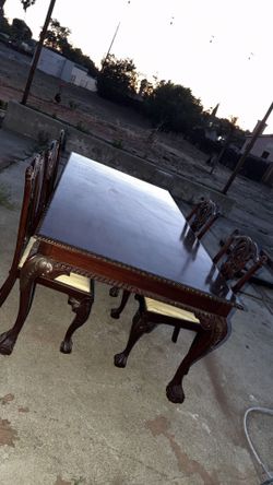 Ethan Allen Chippendale Dining Set