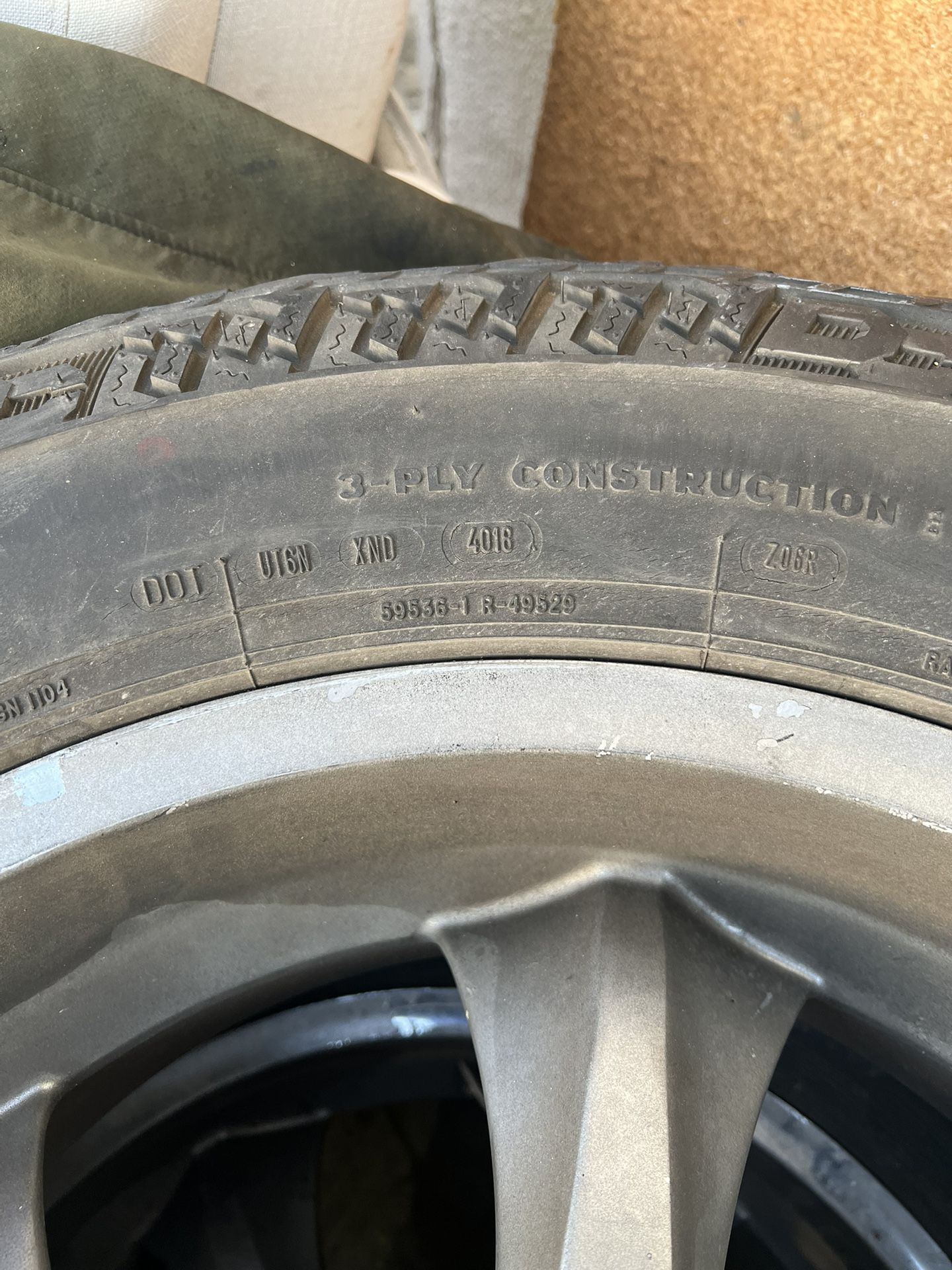 20 Inch Rims (4) With Tires 