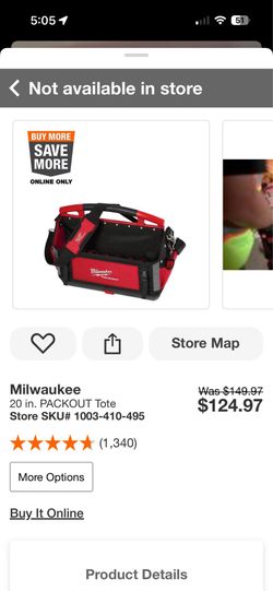 Milwaukee pack out tool carrier brand new