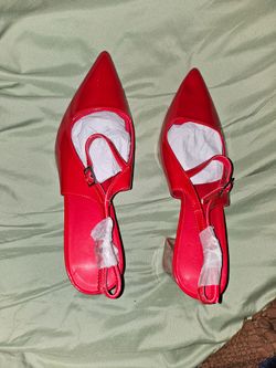 Sz 10 chunky heels NEW... $12 each or both for $20