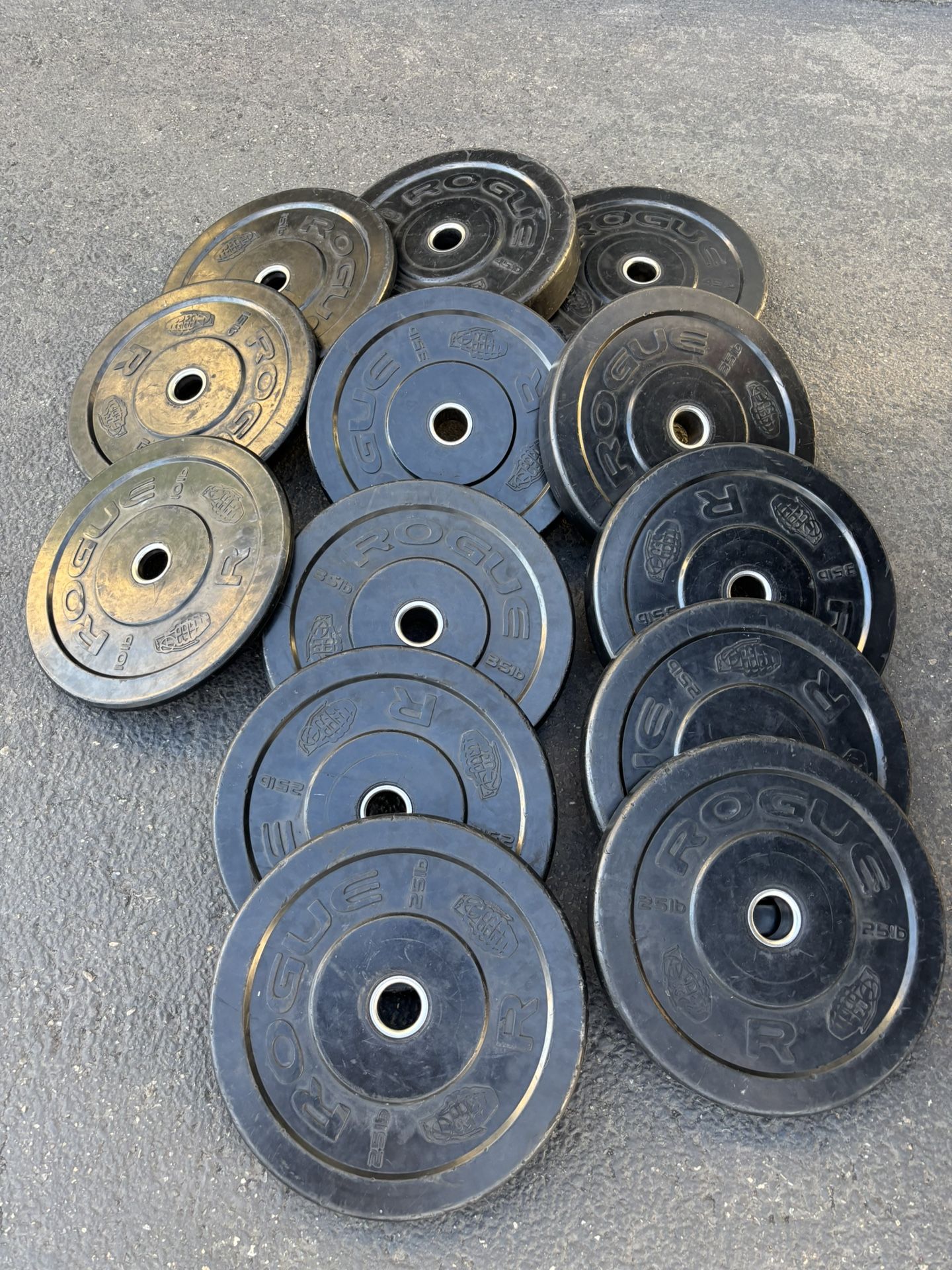 Rogue Bumper Weights