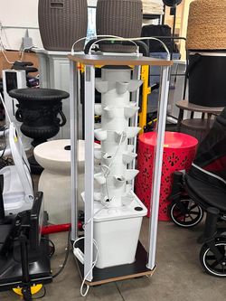 Hydroponic Tower Growing System, 30 Pods Vertical Indoor Garden