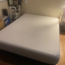 Queen Mattress, Box Spring, And Frame