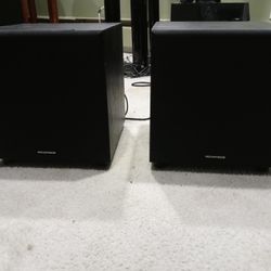  Two 8 Inch Home Theater Subs