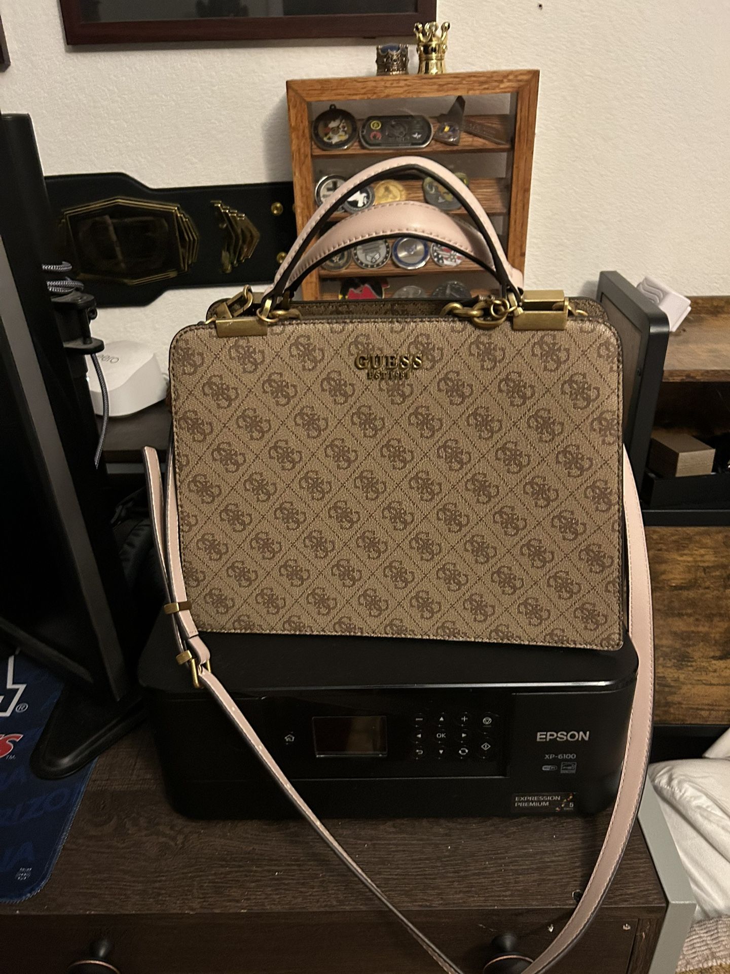 Guess Crossbody Girlfriend Satchel