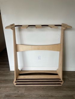 Freestanding Surfboard Display and Storage Rack