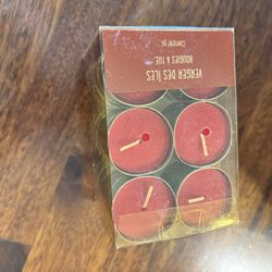Box of 30 small candles 