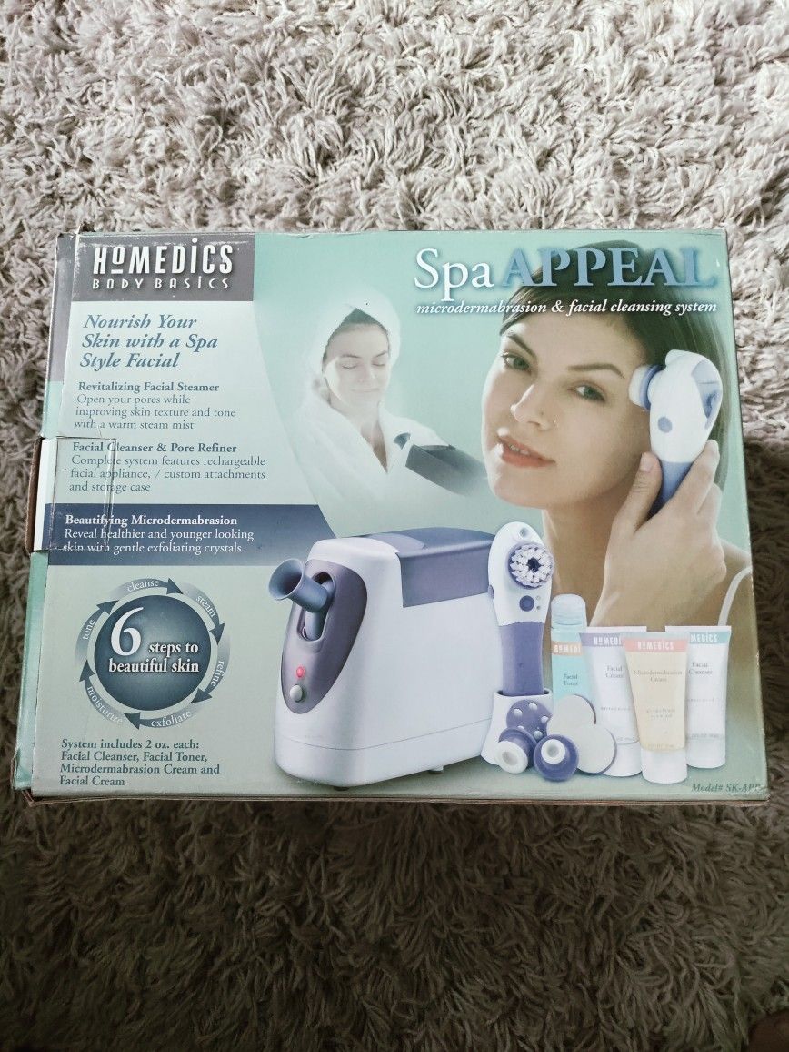 Homedics SpaAppeal Micro dermabrasion & Facial Cleansing System