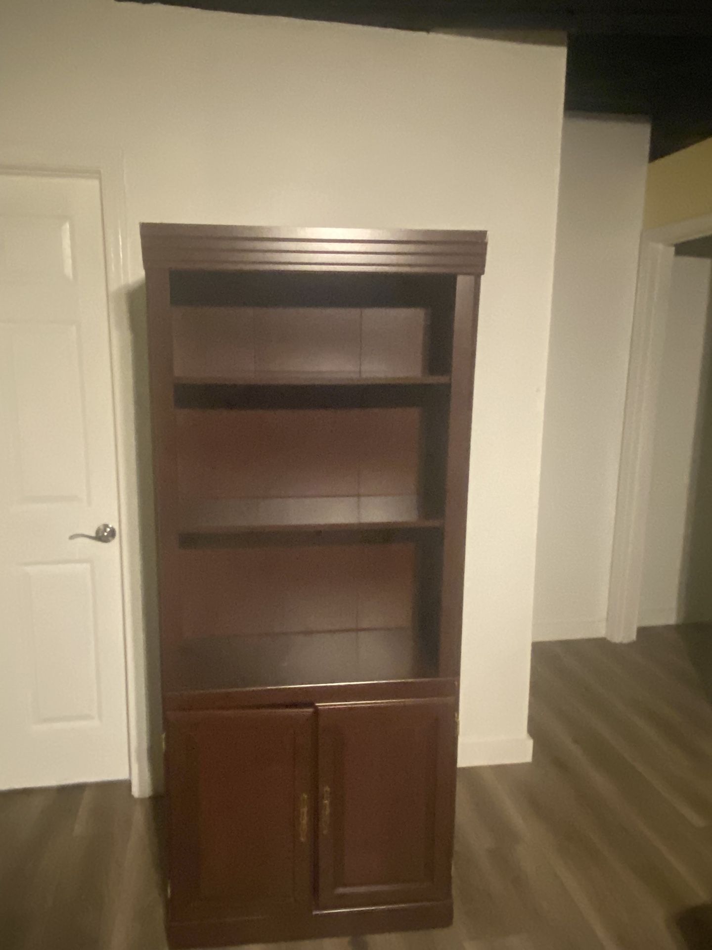 Sauder Heritage Hill Bookshelf With Doors
