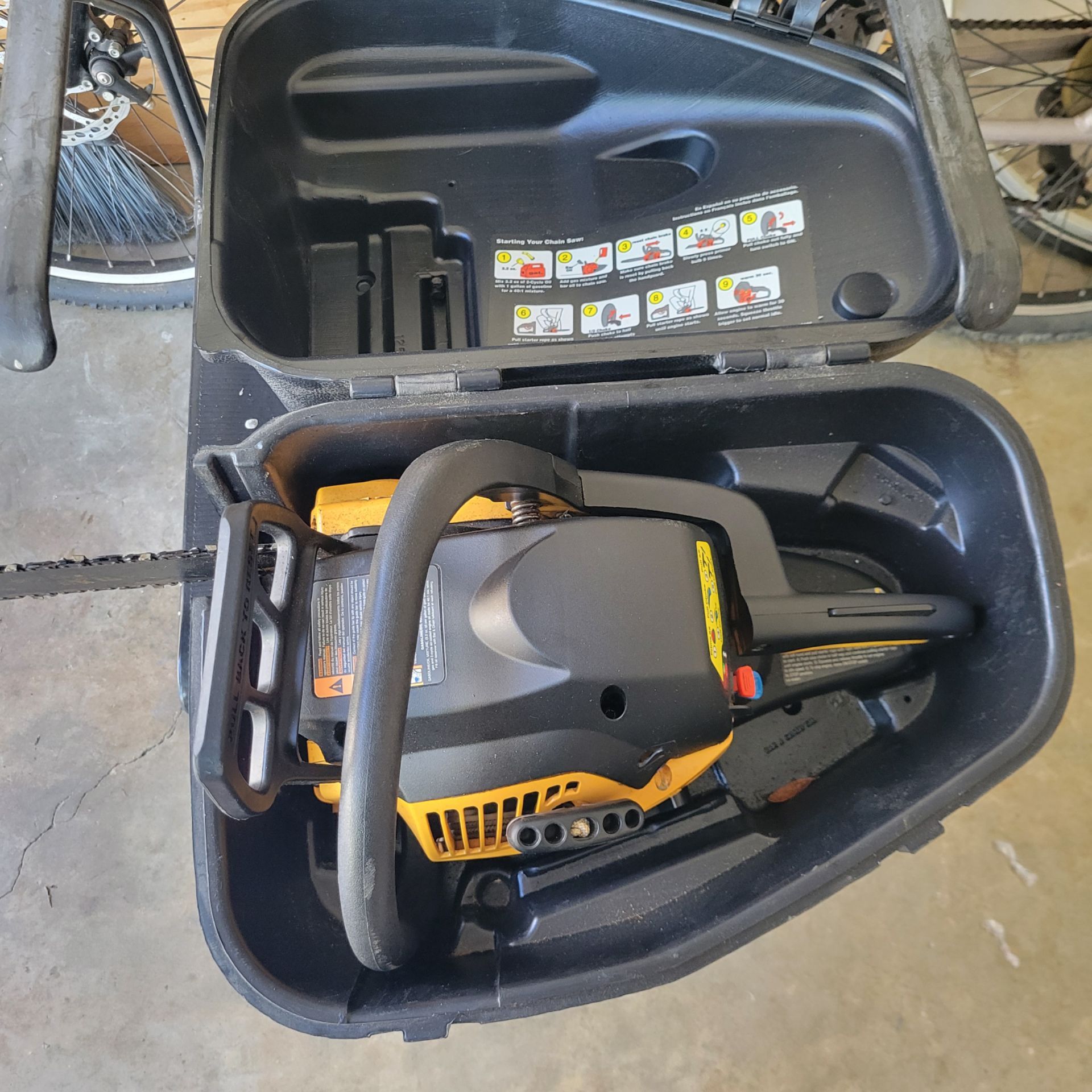 Poluan pro 18in chainsaw