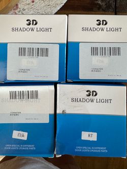 3D Shadow Light Door Lights Upgrade Parts 4 pack