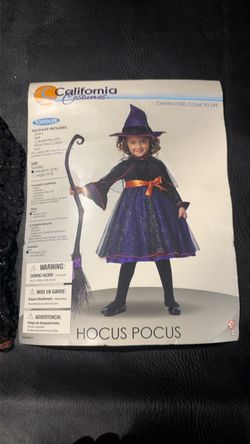 Hocus pocus costume toddler