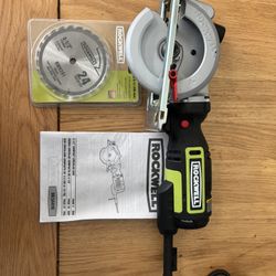 Rockwell 4 1/2” Compact Circular Saw New With Blade