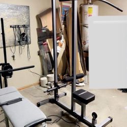 Lat Pull Down Machine With Bar