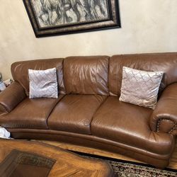 Leather Couch 