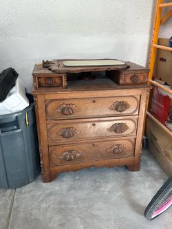 GORGEOUS ANTIQUE DRESSER $350