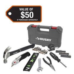Husky 52-Piece Homeowner's Tool Kit
