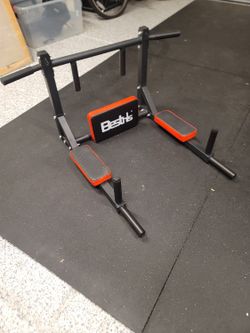 Wall-mounted Pull-up and Dip Station