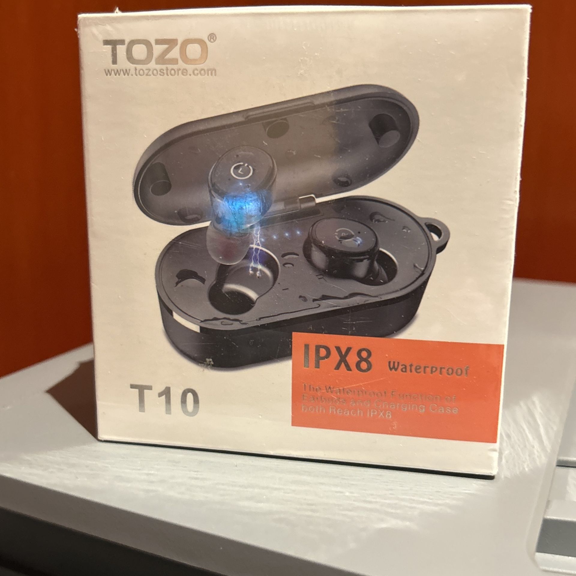 Tozo IPX8 Wireless Earbuds