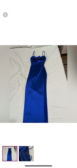 Windsor Dark Blue Prom Dress Medium