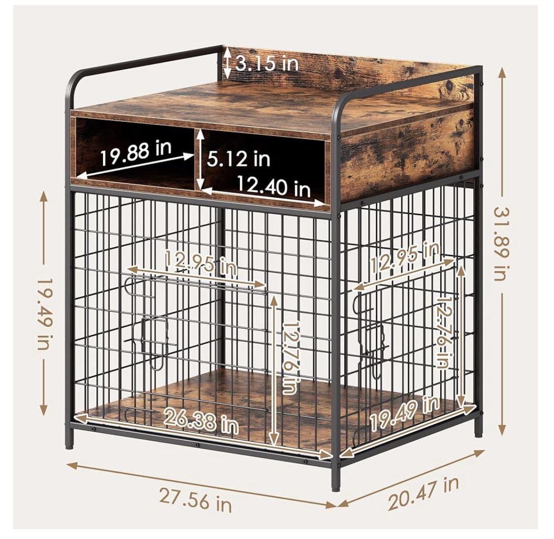 Small Dog Crate  $90