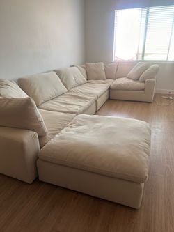 6pc dream shell modular sectional