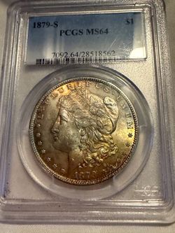 1879-S MS64 Morgan Silver Dollar