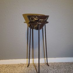 Fractal Burned Candle Holder