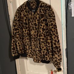 SHEIN Leopard Print Sweater