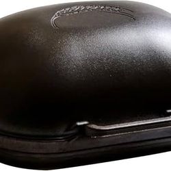 Bread Pan Cast Iron Loaf Pan with Lid for Homemade Breadmaking Sealed Bread Cloche Inverted Dutch Oven Set for Baking - Made In The USA