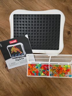 Peg Brite Light-Up Toy by Quercetti (Italy)