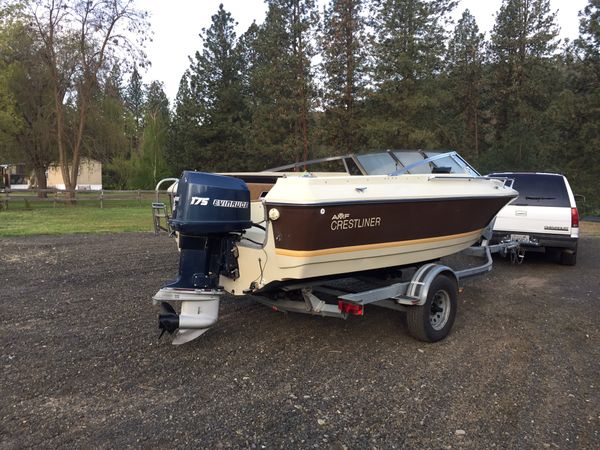 Crestliner boat 19’