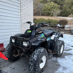 TWO KAWASAKI BAYOU 220 ATV