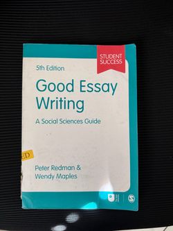 Good Essay Writing 5th Edition Paperback