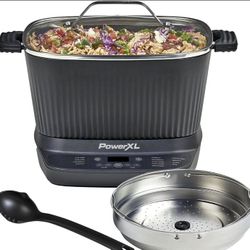 STIRMAX PLUS 7.5 Quart Digital Multi-Cooker with Automatic Paddle to Stir and Shred

